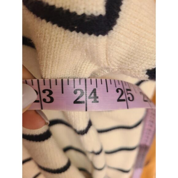 Zara Thick Breton Striped French Sailor SMALL Sweater Capsule Wardrobe Cream S - Picture 5 of 6